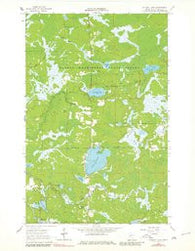 O'Leary Lake Minnesota Historical topographic map, 1:24000 scale, 7.5 X 7.5 Minute, Year 1964