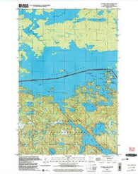 O'Leary Lake Minnesota Historical topographic map, 1:24000 scale, 7.5 X 7.5 Minute, Year 1999