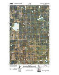 O'Brien Lookout Tower Minnesota Historical topographic map, 1:24000 scale, 7.5 X 7.5 Minute, Year 2010