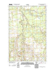 O'Brien Lookout Tower Minnesota Historical topographic map, 1:24000 scale, 7.5 X 7.5 Minute, Year 2013