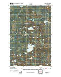 O'Leary Lake Minnesota Historical topographic map, 1:24000 scale, 7.5 X 7.5 Minute, Year 2010