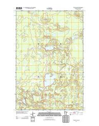 O'Leary Lake Minnesota Historical topographic map, 1:24000 scale, 7.5 X 7.5 Minute, Year 2013