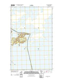 Oak Island Minnesota Historical topographic map, 1:24000 scale, 7.5 X 7.5 Minute, Year 2013