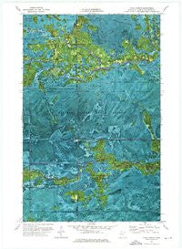 Oaks Corner Minnesota Historical topographic map, 1:24000 scale, 7.5 X 7.5 Minute, Year 1974