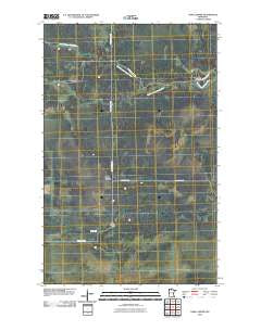 Oaks Corner Minnesota Historical topographic map, 1:24000 scale, 7.5 X 7.5 Minute, Year 2010