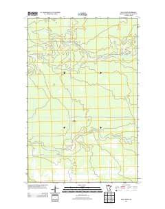 Oaks Corner Minnesota Historical topographic map, 1:24000 scale, 7.5 X 7.5 Minute, Year 2013