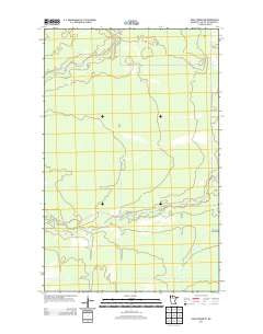Oaks Corner NE Minnesota Historical topographic map, 1:24000 scale, 7.5 X 7.5 Minute, Year 2013