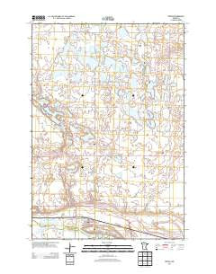 Odessa Minnesota Historical topographic map, 1:24000 scale, 7.5 X 7.5 Minute, Year 2013