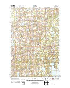 Ogema NE Minnesota Historical topographic map, 1:24000 scale, 7.5 X 7.5 Minute, Year 2013