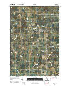 Ogilvie Minnesota Historical topographic map, 1:24000 scale, 7.5 X 7.5 Minute, Year 2010