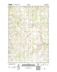 Ogilvie Minnesota Historical topographic map, 1:24000 scale, 7.5 X 7.5 Minute, Year 2013