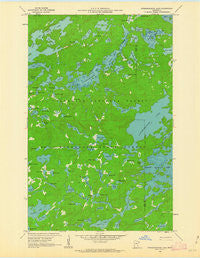 Ogishkemuncie Lake Minnesota Historical topographic map, 1:24000 scale, 7.5 X 7.5 Minute, Year 1959