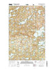 Ogishkemuncie Lake Minnesota Current topographic map, 1:24000 scale, 7.5 X 7.5 Minute, Year 2016