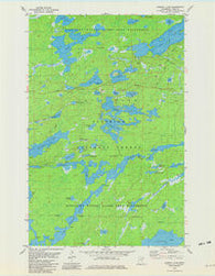 Ojibway Lake Minnesota Historical topographic map, 1:24000 scale, 7.5 X 7.5 Minute, Year 1981