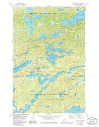 Ojibway Lake Minnesota Historical topographic map, 1:24000 scale, 7.5 X 7.5 Minute, Year 1981