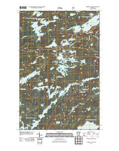 Ojibway Lake Minnesota Historical topographic map, 1:24000 scale, 7.5 X 7.5 Minute, Year 2011
