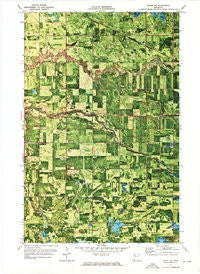 Oklee SW Minnesota Historical topographic map, 1:24000 scale, 7.5 X 7.5 Minute, Year 1971