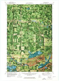 Oklee Minnesota Historical topographic map, 1:24000 scale, 7.5 X 7.5 Minute, Year 1971