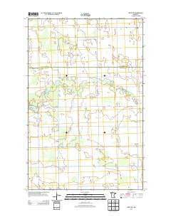 Oklee NW Minnesota Historical topographic map, 1:24000 scale, 7.5 X 7.5 Minute, Year 2013