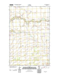 Oklee SW Minnesota Historical topographic map, 1:24000 scale, 7.5 X 7.5 Minute, Year 2013