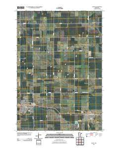Olivia Minnesota Historical topographic map, 1:24000 scale, 7.5 X 7.5 Minute, Year 2010