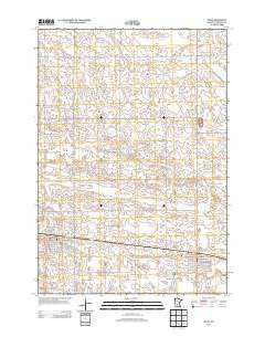 Olivia Minnesota Historical topographic map, 1:24000 scale, 7.5 X 7.5 Minute, Year 2013