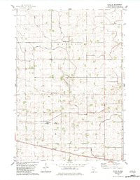 Olivia SE Minnesota Historical topographic map, 1:24000 scale, 7.5 X 7.5 Minute, Year 1982