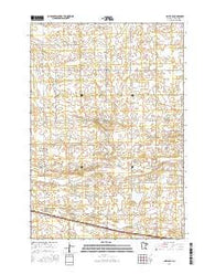 Olivia SE Minnesota Current topographic map, 1:24000 scale, 7.5 X 7.5 Minute, Year 2016