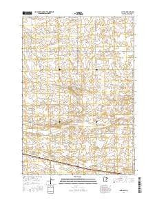 Olivia SE Minnesota Current topographic map, 1:24000 scale, 7.5 X 7.5 Minute, Year 2016