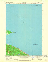Onamia NW Minnesota Historical topographic map, 1:24000 scale, 7.5 X 7.5 Minute, Year 1968