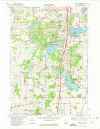 Orchard Lake Minnesota Historical topographic map, 1:24000 scale, 7.5 X 7.5 Minute, Year 1974