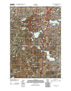 Orchard Lake Minnesota Historical topographic map, 1:24000 scale, 7.5 X 7.5 Minute, Year 2010