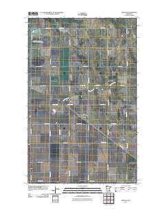 Orleans Minnesota Historical topographic map, 1:24000 scale, 7.5 X 7.5 Minute, Year 2011