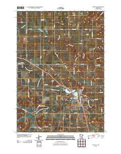 Oronoco Minnesota Historical topographic map, 1:24000 scale, 7.5 X 7.5 Minute, Year 2010