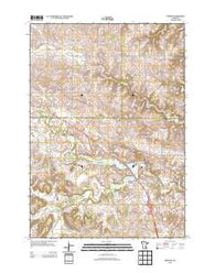 Oronoco Minnesota Historical topographic map, 1:24000 scale, 7.5 X 7.5 Minute, Year 2013
