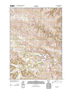 Oronoco Minnesota Historical topographic map, 1:24000 scale, 7.5 X 7.5 Minute, Year 2013