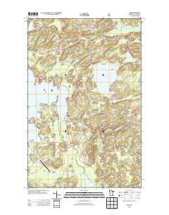 Orr Minnesota Historical topographic map, 1:24000 scale, 7.5 X 7.5 Minute, Year 2013