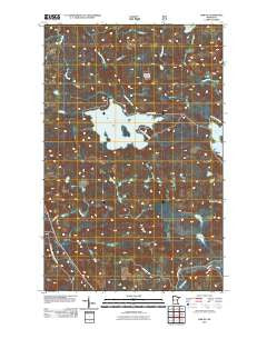 Orr NE Minnesota Historical topographic map, 1:24000 scale, 7.5 X 7.5 Minute, Year 2011