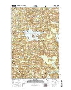 Orr NE Minnesota Current topographic map, 1:24000 scale, 7.5 X 7.5 Minute, Year 2016
