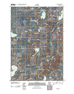 Orrock Minnesota Historical topographic map, 1:24000 scale, 7.5 X 7.5 Minute, Year 2010