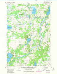 Orrock Minnesota Historical topographic map, 1:24000 scale, 7.5 X 7.5 Minute, Year 1961