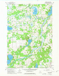 Orrock Minnesota Historical topographic map, 1:24000 scale, 7.5 X 7.5 Minute, Year 1961