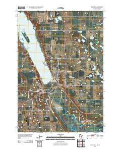 Ortonville Minnesota Historical topographic map, 1:24000 scale, 7.5 X 7.5 Minute, Year 2010