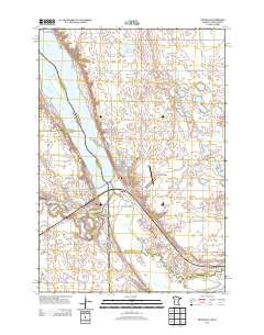 Ortonville Minnesota Historical topographic map, 1:24000 scale, 7.5 X 7.5 Minute, Year 2013