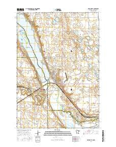 Ortonville Minnesota Current topographic map, 1:24000 scale, 7.5 X 7.5 Minute, Year 2016