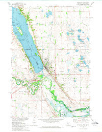 Ortonville Minnesota Historical topographic map, 1:24000 scale, 7.5 X 7.5 Minute, Year 1971