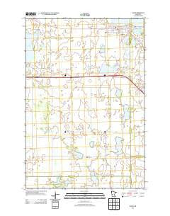 Osakis Minnesota Historical topographic map, 1:24000 scale, 7.5 X 7.5 Minute, Year 2013