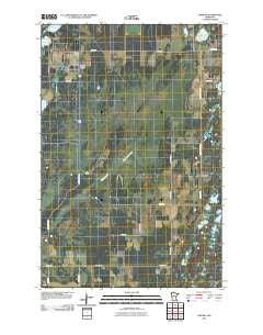 Oshawa Minnesota Historical topographic map, 1:24000 scale, 7.5 X 7.5 Minute, Year 2010
