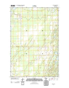 Oshawa Minnesota Historical topographic map, 1:24000 scale, 7.5 X 7.5 Minute, Year 2013