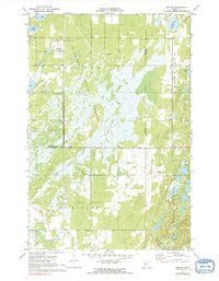 Oshawa Minnesota Historical topographic map, 1:24000 scale, 7.5 X 7.5 Minute, Year 1970
